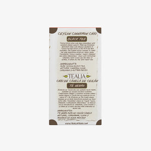 Ceylon Cinnamon Chai (Pyramid Tea Bags)
