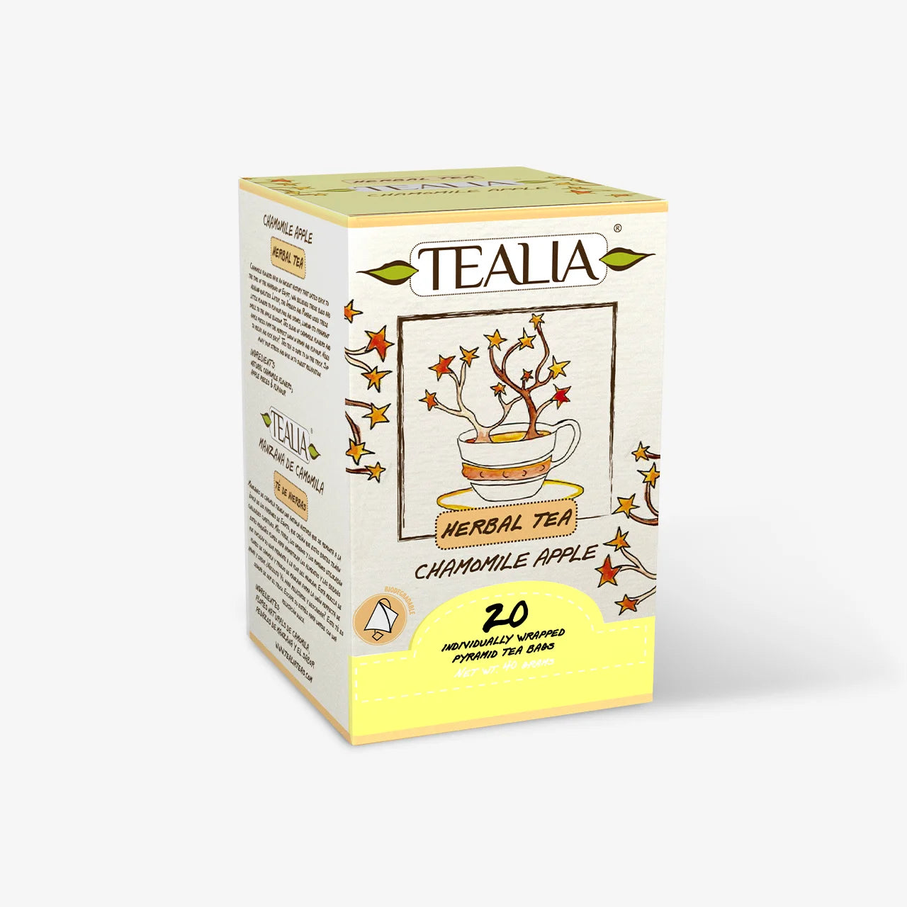 Chamomile Apple (20 Packed Sachets)