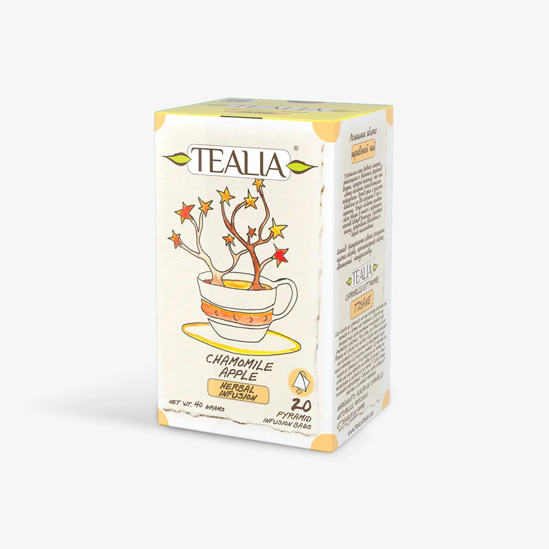 Chamomile Apple (20 Pyramid Envelope Sachets)