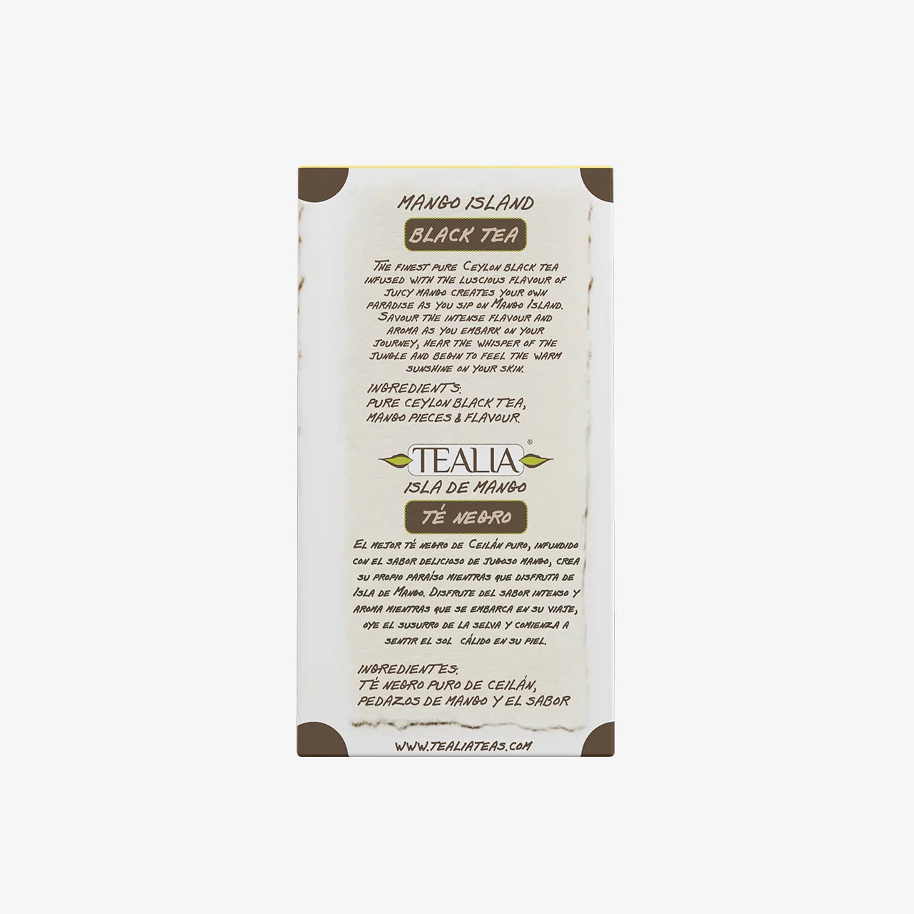 Mango Island (20 Pyramid Tea Bags)