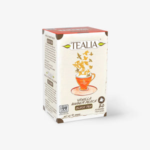 Vanilla Ginger Peach (20 Pyramid Tea Bags)