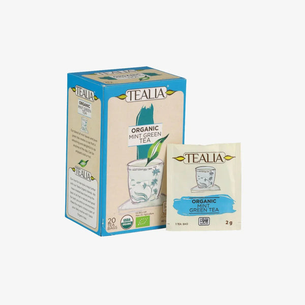 organicmintgreentea - Tealia Teas