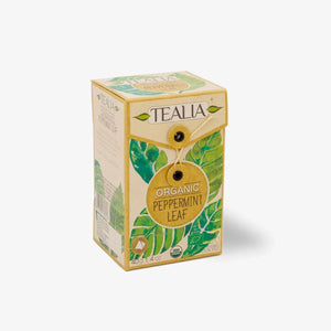 Organic Peppermint Leaf (20 Pyramid infusion Bags)